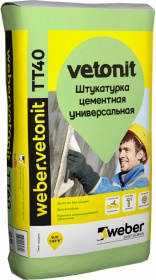 ������������� ���������� Weber Vetonit TT40  25��