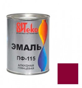 Эмаль хаки ПФ 115 ВИТЕКО 0,8 кг. ВИТЕКО алкидные